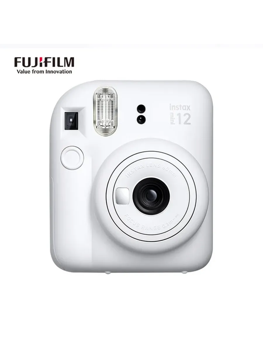 FUJIFILM Instax Mini 12, цвет CLAY WHITE