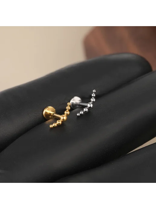 SWANJO Серьги-гвоздики из титана, Style 31, 16г, 16 г, фото 5