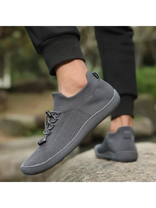 COMFYTRIP Мужская спортивная обувь Zapatillas, р.36-46, цвета в ассорт, черный, фото 6
