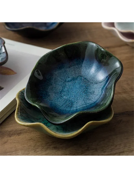 UOSU Соусник керамический Rock green 11x9.7x2.5 см, 11x9.7x2.5 см, фото 5
