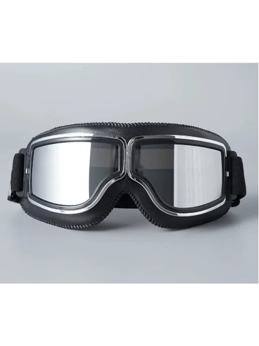 RPXBGUCKARHG Мотоциклетные очки Black-Sliver, вариант