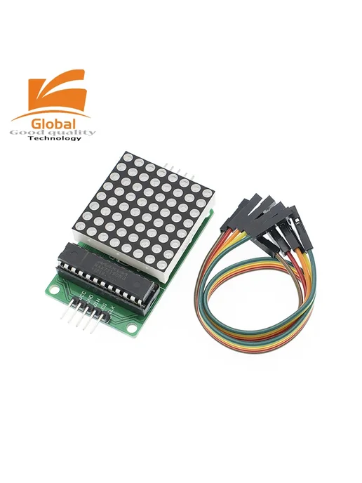 Нет бренда Дисплей LED матричный 8x32, цвет MAX7219 Red, 8x32, 32 цв., фото 3