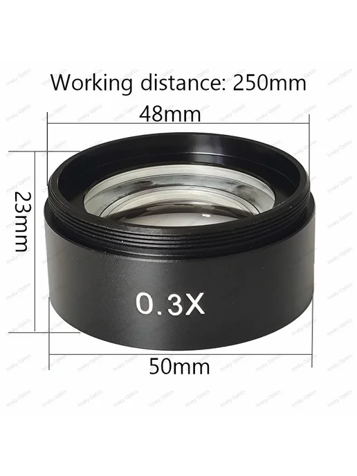 Imsky 1X Oil Proof Mirror Auxiliary Objective, WD 100MM, вариант, фото 4