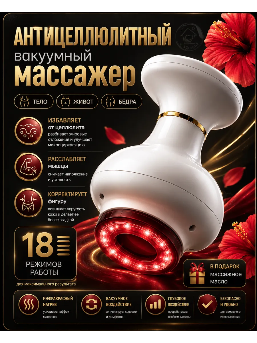 Антицеллюлитный массажер