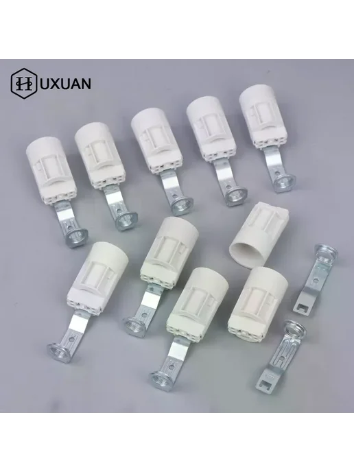 Нет бренда 10 шт. цоколь для канделябры E14, кронштейн, держатель лампы, 10 шт, фото 2