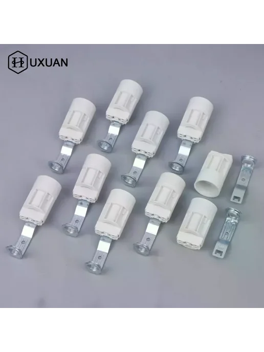 Нет бренда 10 шт. цоколь для канделябры E14, кронштейн, держатель лампы, 10 шт, фото 3