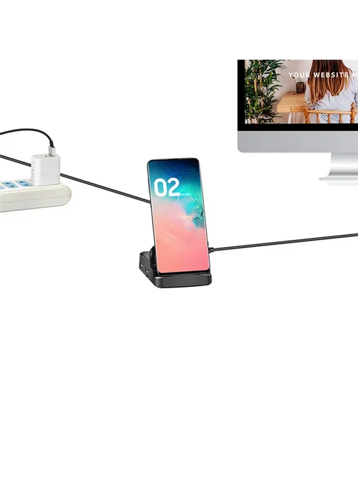 Нет бренда Док-станция USB C 8 в 1, 8 в, фото 2