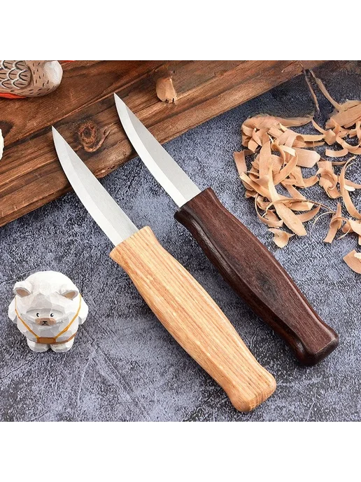 LTOOLS Долото для резьбы по дереву, сталь 7cr17, орех, цвет, вариант, фото 3