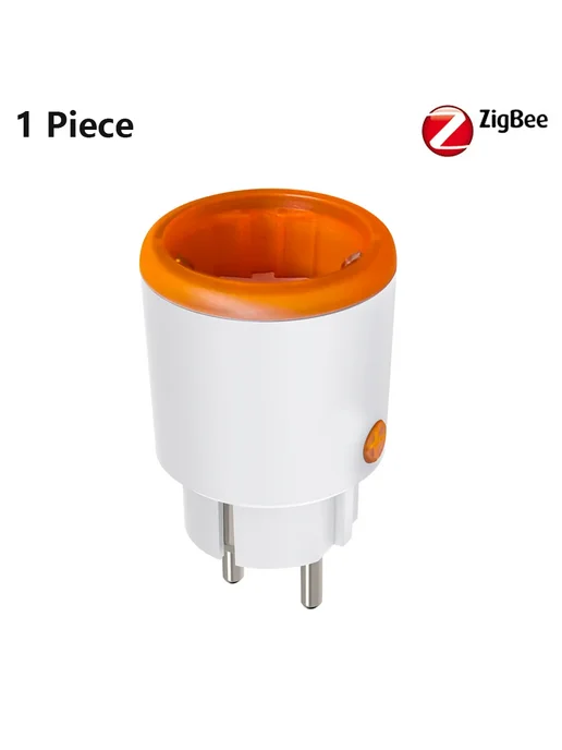 GDVONE Умная розетка Zigbee 1 Piece, оранжевый