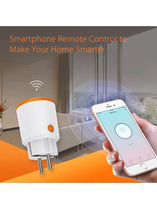 GDVONE 2 шт. Умная розетка Zigbee 3.0 16A, 2 шт, фото 4
