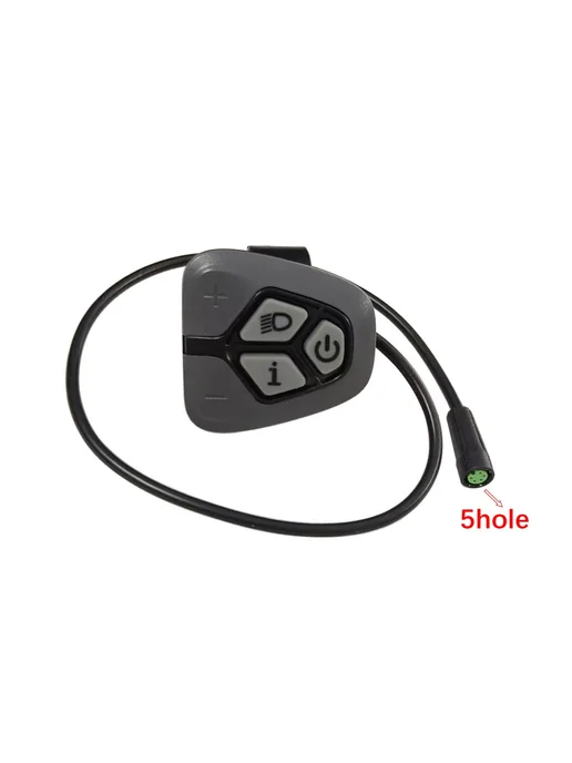 Нет бренда Кнопка EBIKE K5 для KD716 KD986, цвет K5, черный, фото 4