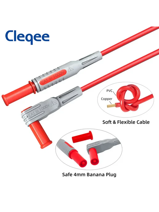 Нет бренда Тестовые провода для мультиметра Cleqee P1511B, вариант, фото 6