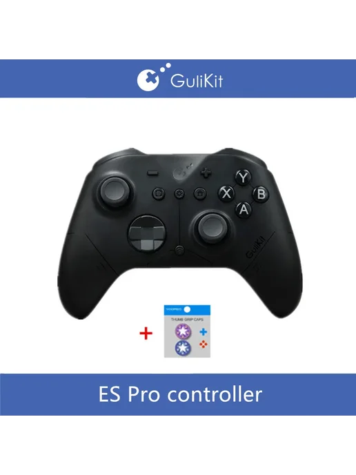 GuliKit ES PRO контроллер черный для Nintendo Switch, черный