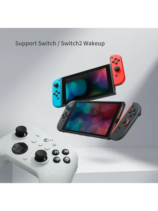 GuliKit ES PRO контроллер черный для Nintendo Switch, черный, фото 6