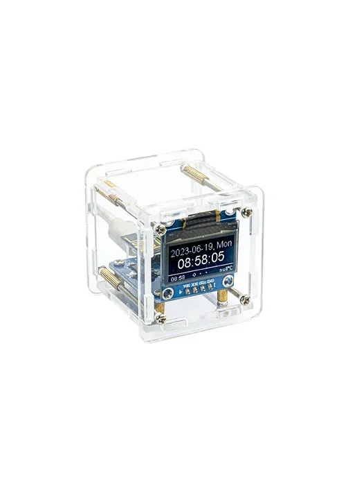 Нет бренда ESP8266 Погодные часы DIY Kit, вариант, фото 6