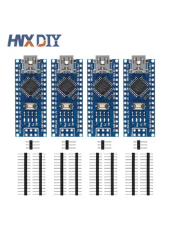 Нет бренда Плата контроллера Atmega328P Nano 3.0 4PCS-MINI