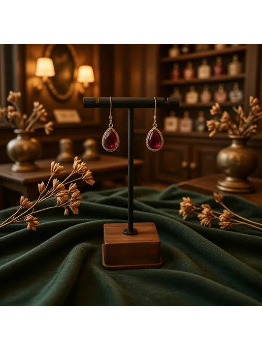 Нет бренда Деревянная подставка для украшений Gold-140, золотой, фото 7