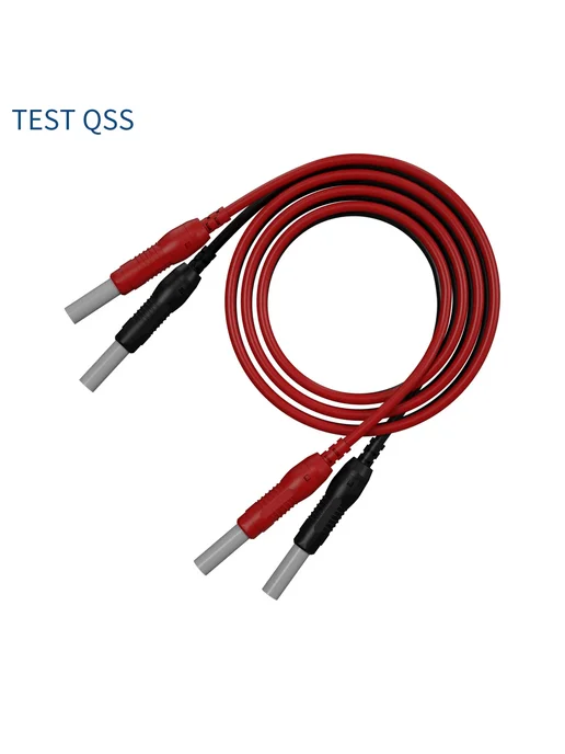 TEST QSS Тестовые провода QSS 1 м, красный черный, Цвет B, 1 м, фото 3