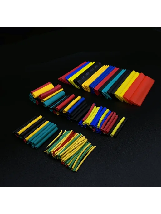 Нет бренда Комплект термоусадочных трубок Heat Shrink Tubing 164 шт, 164 шт, фото 6
