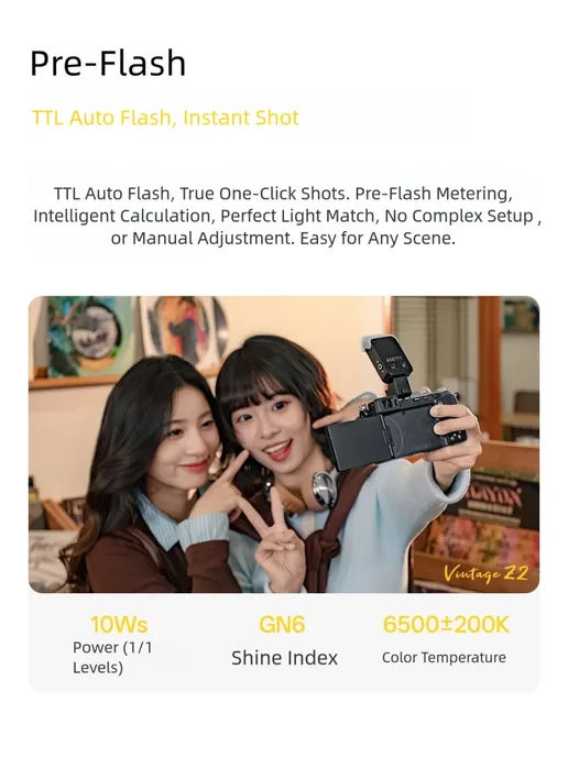 Нет бренда Viltrox Z2 Mini TTL вспышка, комплект Z2-N, вариант, фото 5