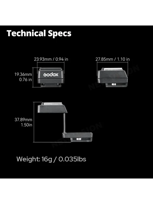 Godox TR для Canon - Подставка для вспышки, вариант, фото 5