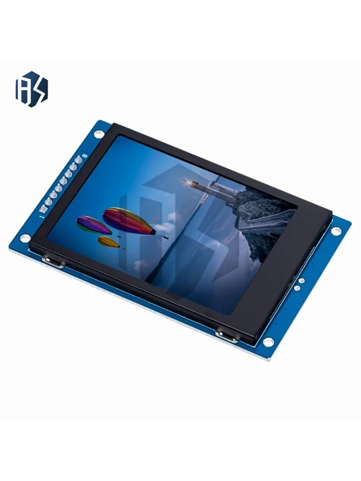 baishundianzi 2.4" TFT LCD дисплей синий, без тачскрина, синий, фото 4