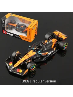 Burago McLaren Racing MCL39 F1 1:43, 81-PIA-REG BBurago. Цвет оранжевый. Вид 1.