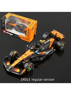 Burago McLaren Racing MCL39 F1 1:43, 81-PIA-REG BBurago. Цвет оранжевый. Вид 5.