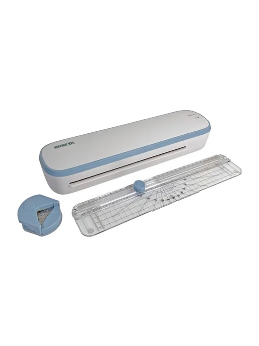 Ламинатор бумаги Office Kit L2307B (обрезчик углов + резак-линейка в комплекте), формат А4, толщина плёнки 60 - 125 мкм, белый, фото 3