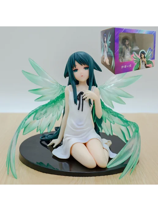 Фигурка Saya no Uta, POP UP PARADE, изумрудный, 12cm, в коро KONBORE