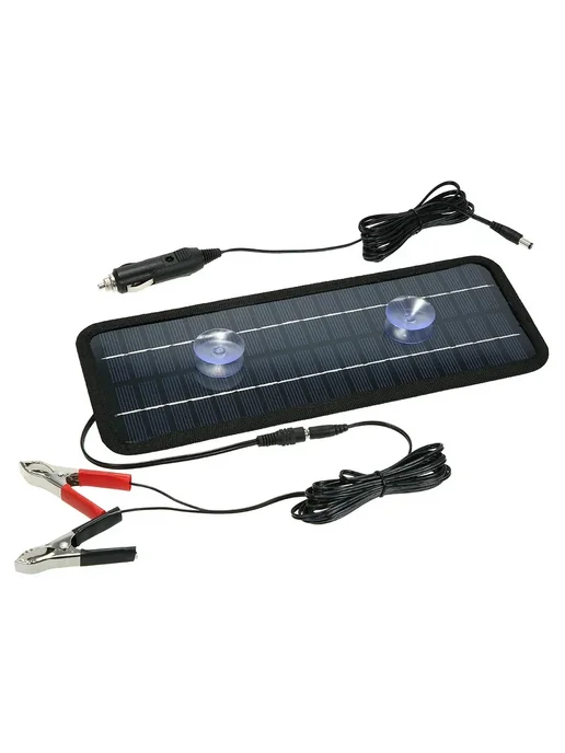 Нет бренда Солнечная панель 20W 18V для авто с креплениями, 20 Вт, фото 2