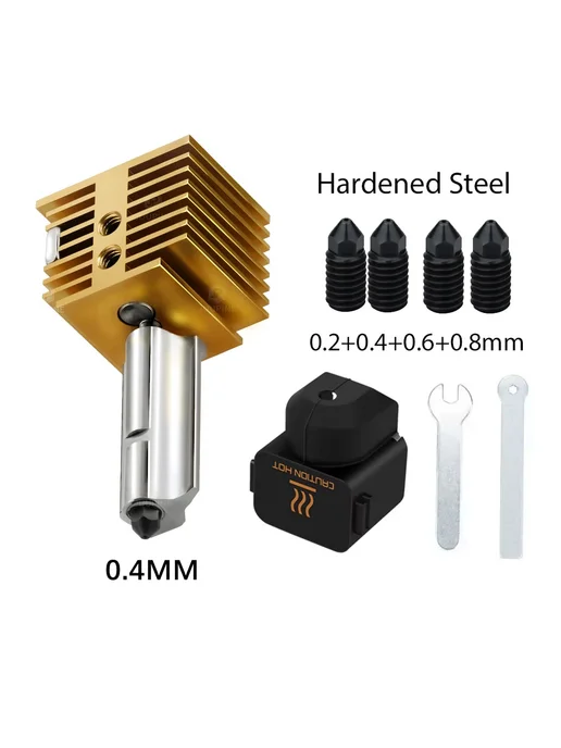 JUUPINE Хотэнд для Bambu Lab A2L, 0.4mm, K2468, 2 л