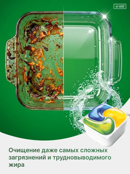 Fairy Капсулы для посудомоечной машины Platinum лимон 96шт Бельгия, 96 шт, фото 3
