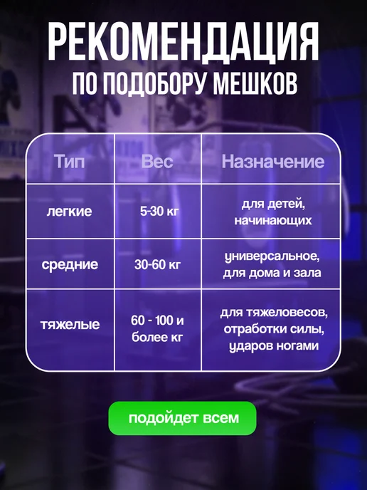 SportPanda Мешок боксерский 100х50см 50 кг, груша подвесная ПВХ, 50 кг, фото 5