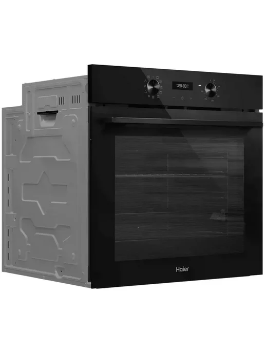 Haier Электрический духовой шкаф HOQ-R2ARN3GB, черный, фото 4