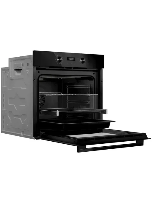 Haier Электрический духовой шкаф HOQ-R2ARN3GB, черный, фото 6