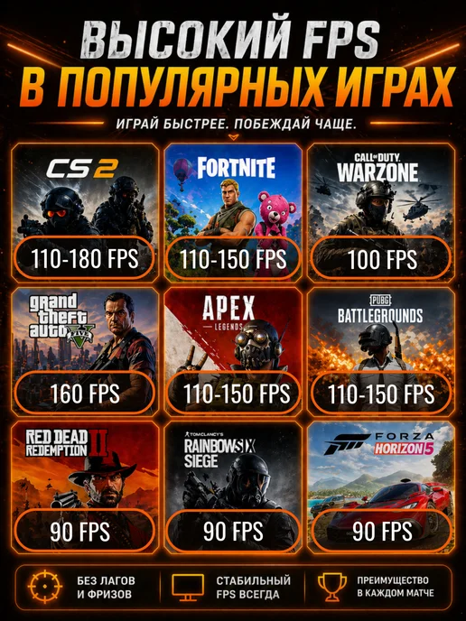 Игровой пк с монитором (полный комплект) i7, RX 580, 8 ГБ, фото 3