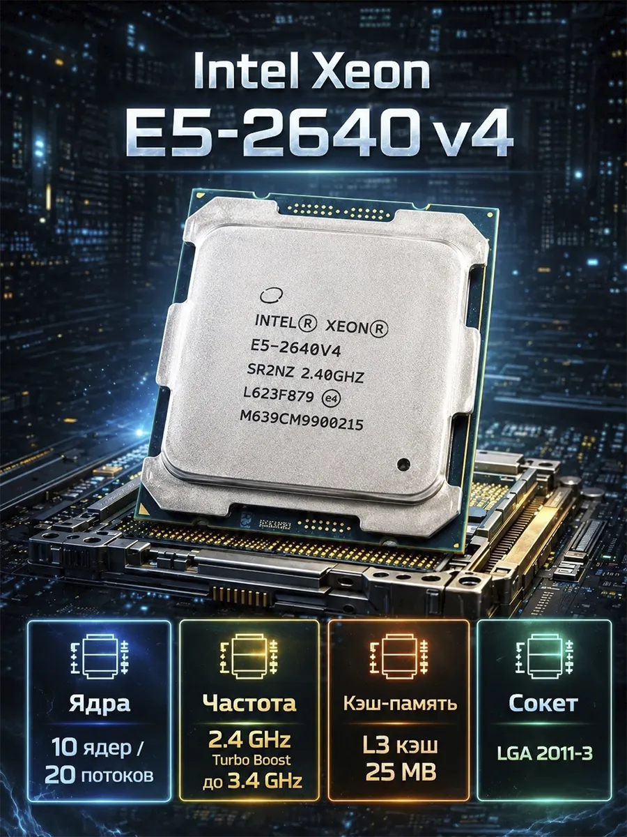 Intel Процессор Xeon E5-2640 v4