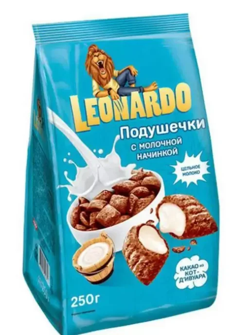 Сухие завтраки Leonardo Готовый завтрак ассорти 9 вкусов, 9 шт, фото 3