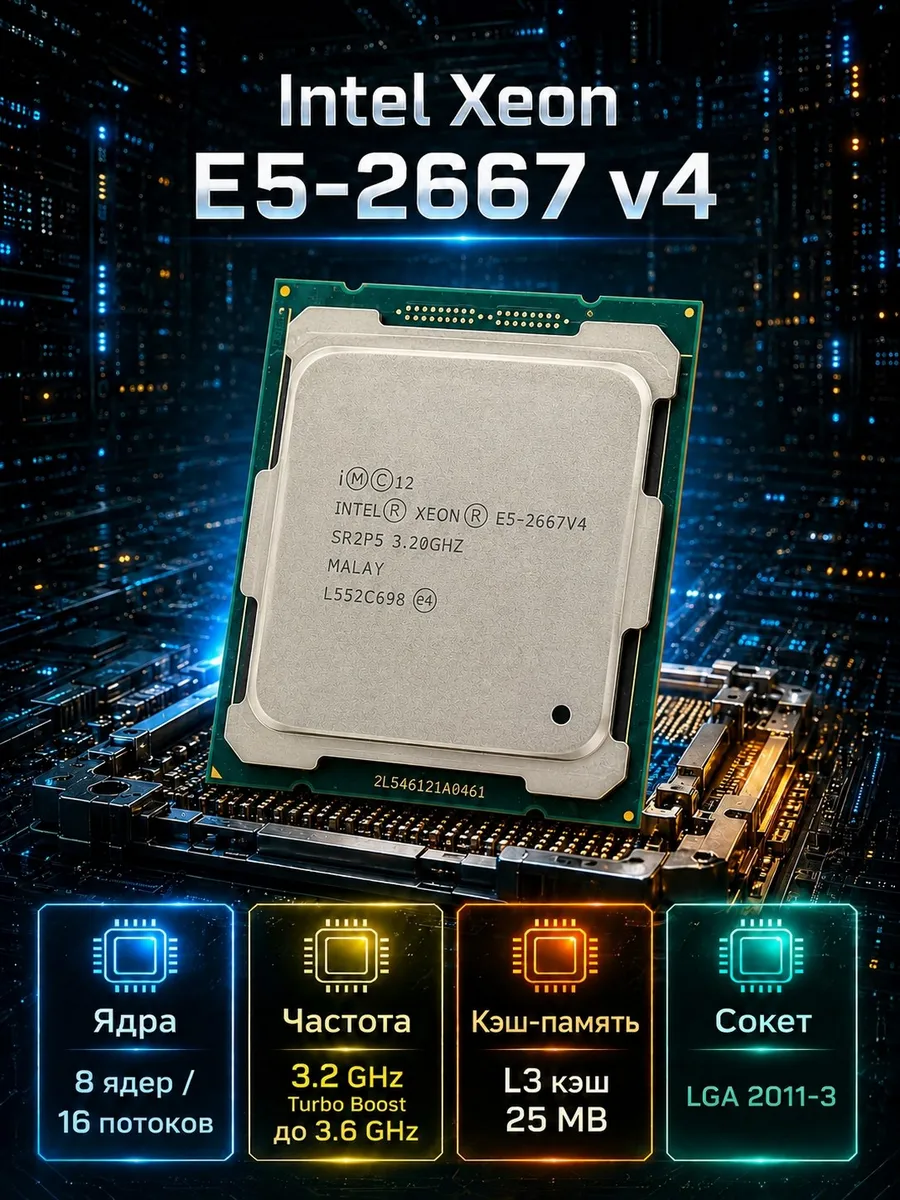 Intel Процессор Xeon E5-2667 v4