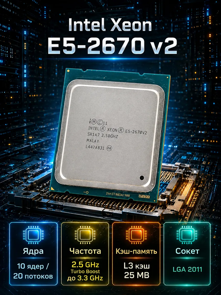 Intel Процессор Xeon E5-2670 v2