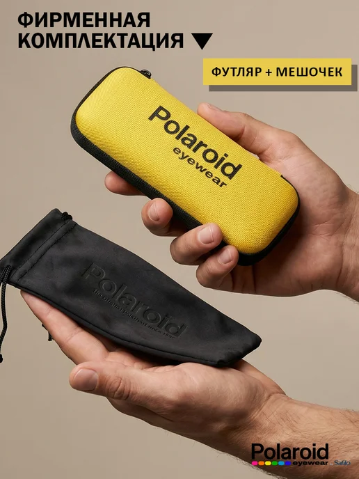 polaroid Очки солнцезащитные с поляризацией брендовые PLD 3018-DL5, черный, фото 8