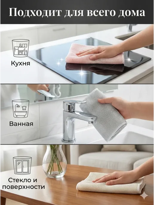 NURAIYM11 Сетчатая салфетка губка сетка для мытья посуды из микрофибры, голубой, фото 5