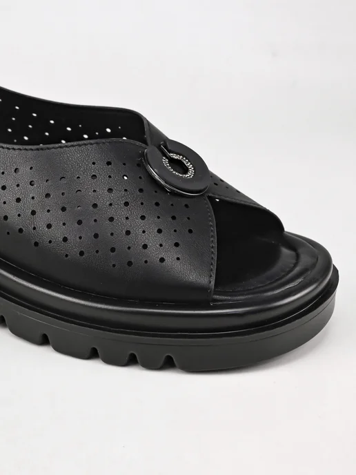 MARUSSYA SHOES Босоножки, черный, фото 2