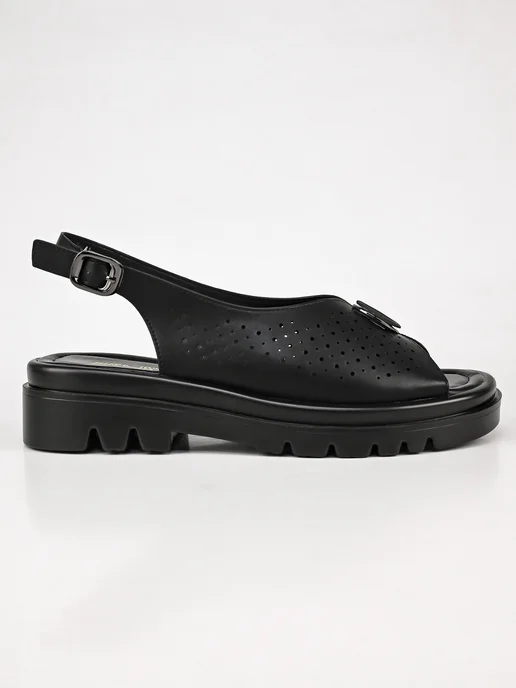 MARUSSYA SHOES Босоножки, черный, фото 3