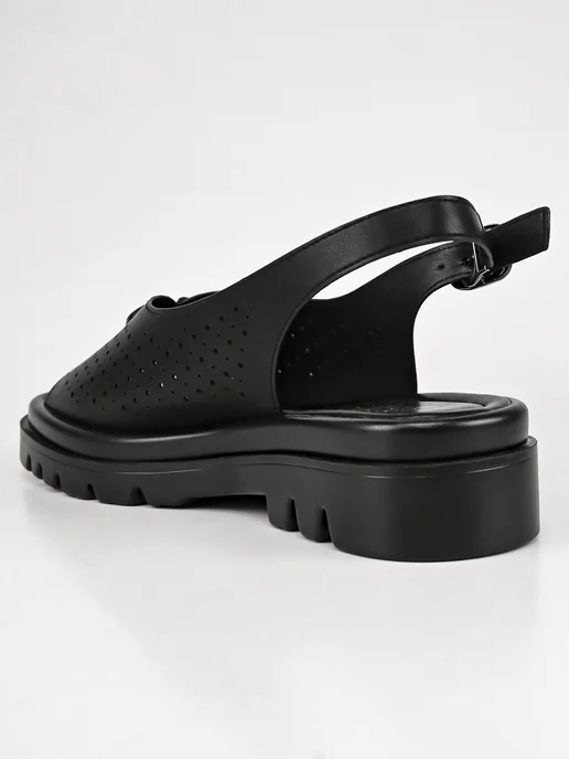 MARUSSYA SHOES Босоножки, черный, фото 4