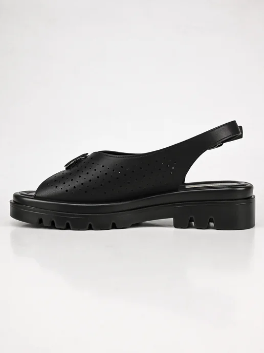 MARUSSYA SHOES Босоножки, черный, фото 5