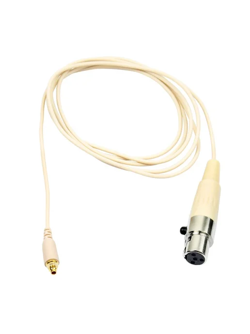 MCYU Микрофонный кабель Microdot 1.1 м beige C4, 1,1 м, фото 3