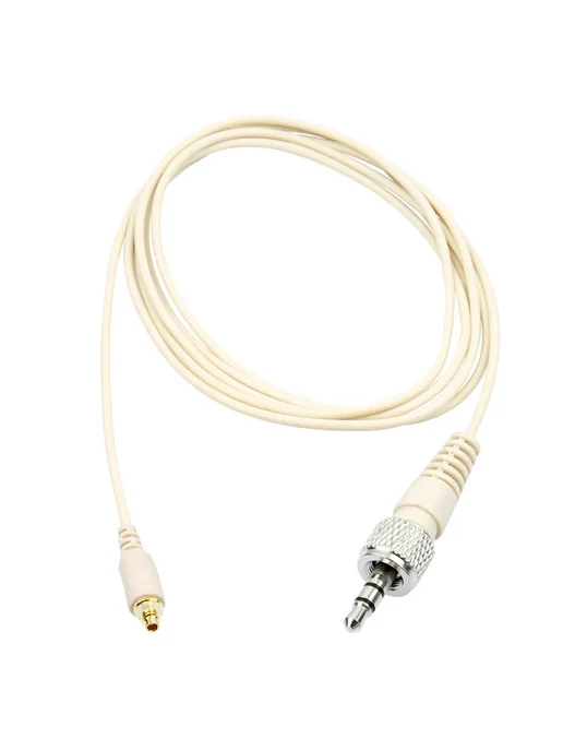 MCYU Микрофонный кабель Microdot 1.1 м beige Черный, black 3, 1,1 м, фото 2