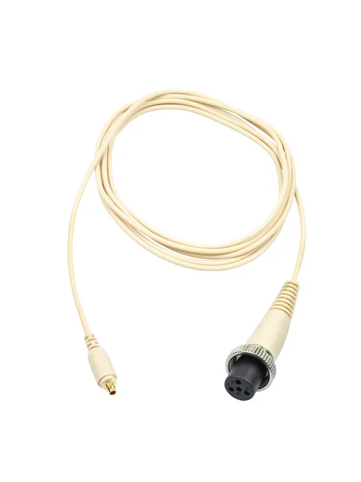 MCYU Микрофонный кабель Microdot 1.1 м beige Черный, black 3, 1,1 м, фото 4